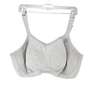 Panache Bra Womens 38E Gray Underwire Sport Support Bra